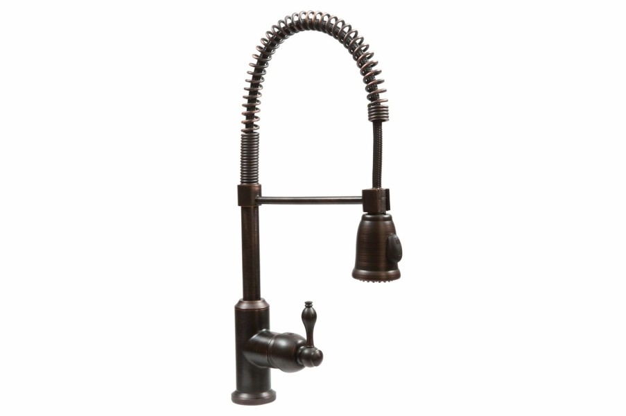 * Premier Copper Products Copper Sink With Faucet And Drains 33-In Kitchen Sinks