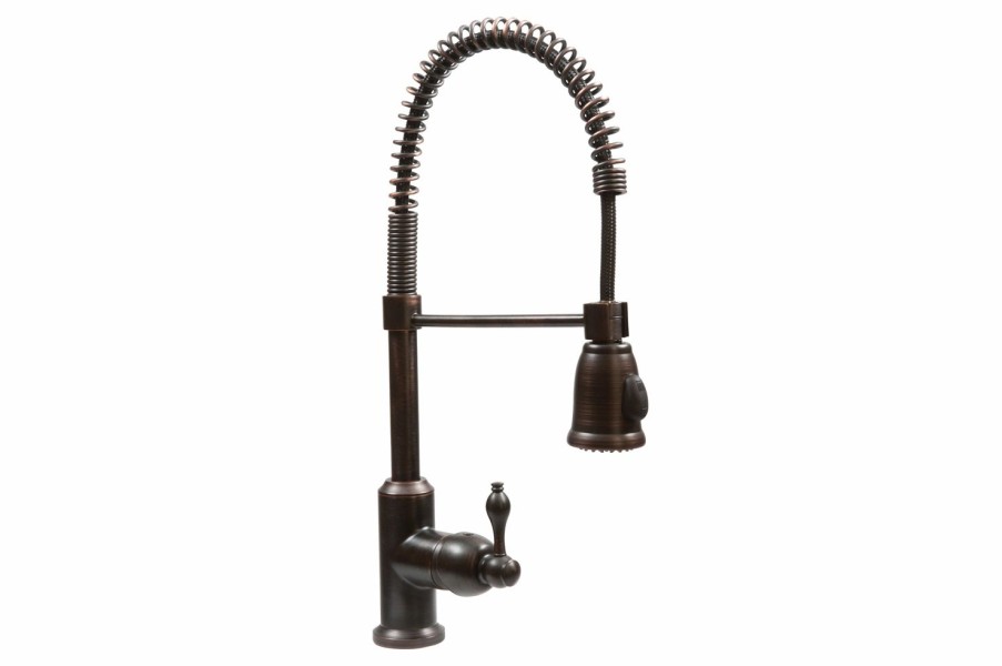 * Premier Copper Products Copper Kitchen Sink With Faucet And Drain 33-In Kitchen Sinks