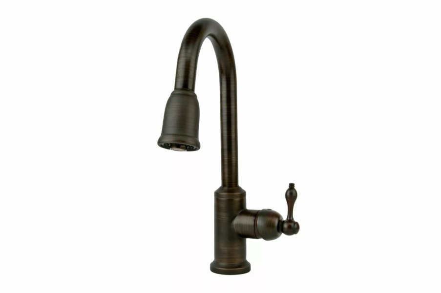 * Premier Copper Products Copper Sink With Faucet And Drain 33-In Kitchen Sinks