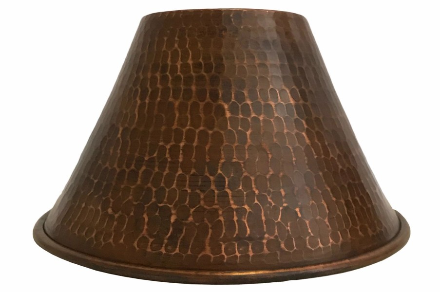 * Premier Copper Products Cone Pendant Light Shade, 7-In, Copper Lighting & Ceiling Fans