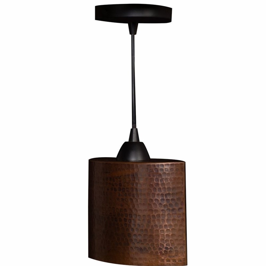 * Premier Copper Products Oil Rubbed Bronze Rustic Standard Cylinder Medium (10 To 22-In) Pendant Light Lighting & Ceiling Fans