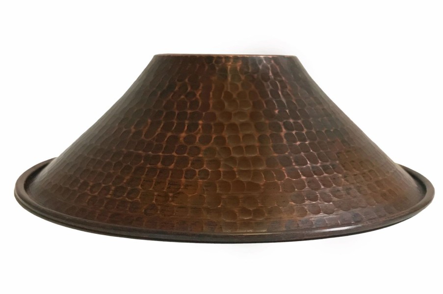 * Premier Copper Products Cone Pendant Light Shade 9-In- Copper Lighting & Ceiling Fans