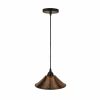 * Premier Copper Products Premier Copper Product Cone 9-In Copper Pendant Light Lighting & Ceiling Fans