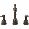 * Premier Copper Products Fleur De Lis Copper Sink With Faucet And Drain Bathroom Sinks