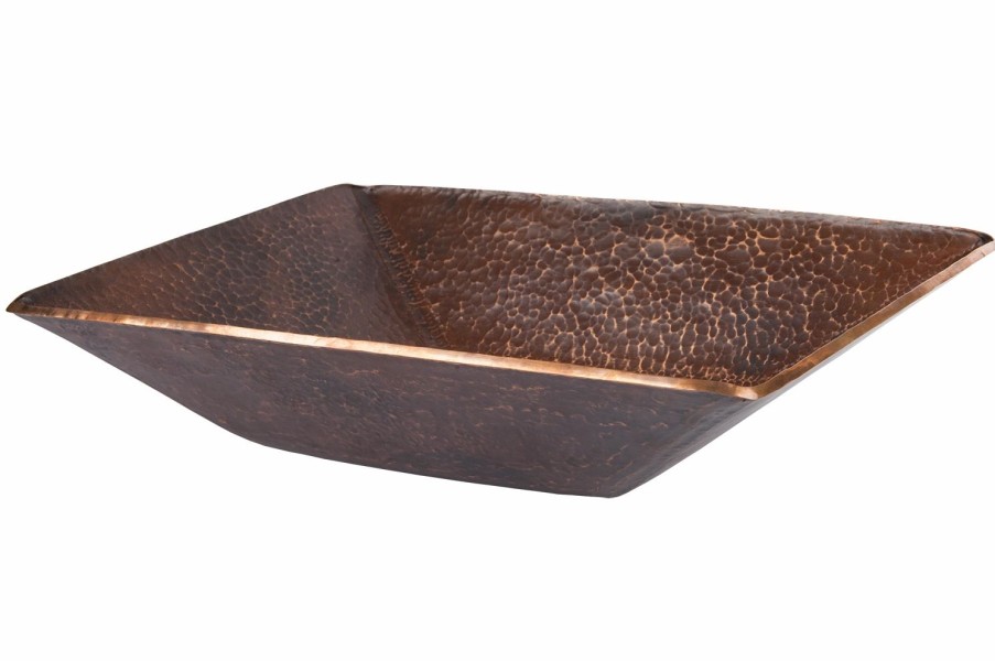 * Premier Copper Products Rectangle Sink Copper Bathroom Sinks