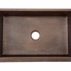 * Premier Copper Products 33-In Copper Apron Sink With Drain Kitchen Sinks