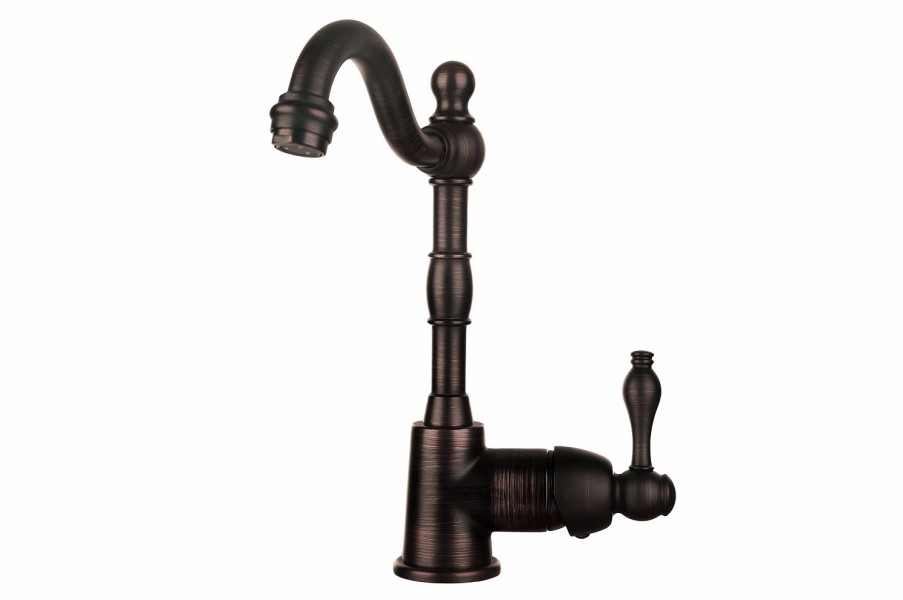 * Premier Copper Products Copper Fleur De Lis Sink With Faucet And Drain 15-In Bar & Prep Sinks