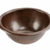 * Premier Copper Products Round Sink 14-In Copper Bathroom Sinks