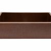 * Premier Copper Products 33-In Antique Copper Apron Kitchen Sink Kitchen Sinks