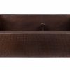 * Premier Copper Products Copper Kitchen Sink With Divider 33-In Kitchen Sinks