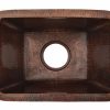 * Premier Copper Products 17-In Copper Rectangle Sink Bar & Prep Sinks