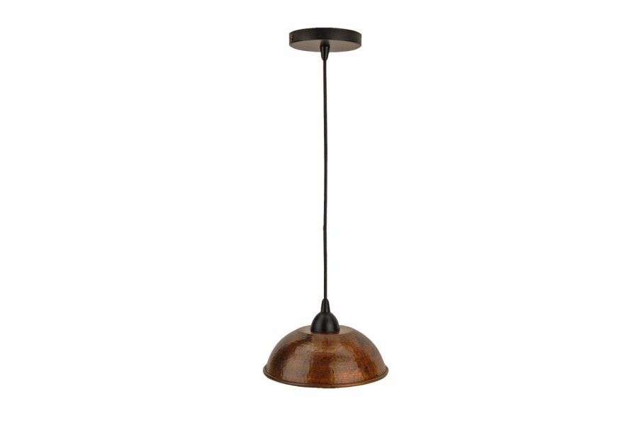 * Premier Copper Products 8.5-In Copper Dome Pendant Light Lighting & Ceiling Fans