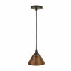 * Premier Copper Products Premier Copper Product Cone 7-In Copper Pendant Light Lighting & Ceiling Fans