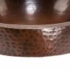 * Premier Copper Products Oval Copper Sink Bathroom Sinks