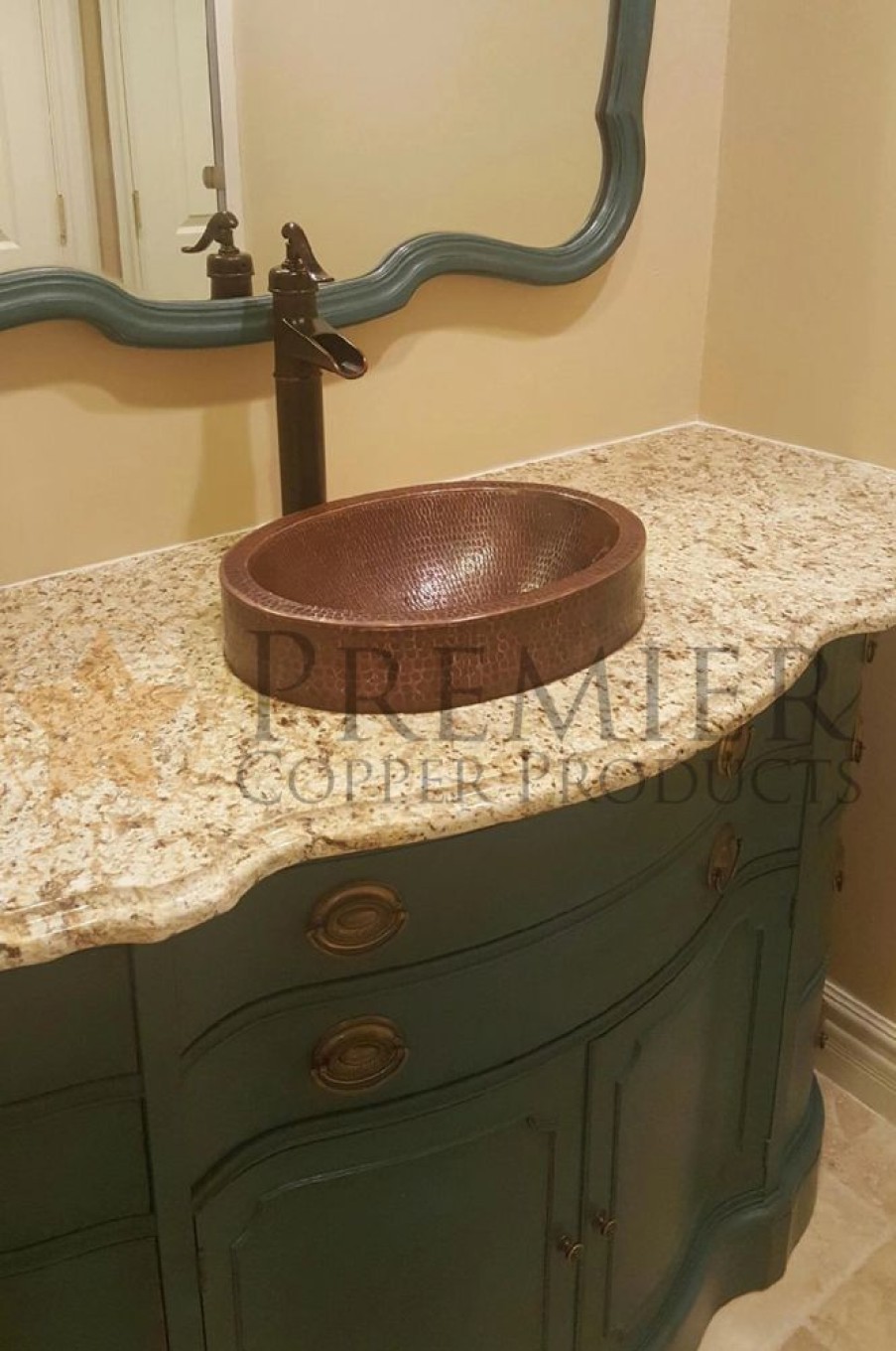 * Premier Copper Products Oval Copper Sink Bathroom Sinks